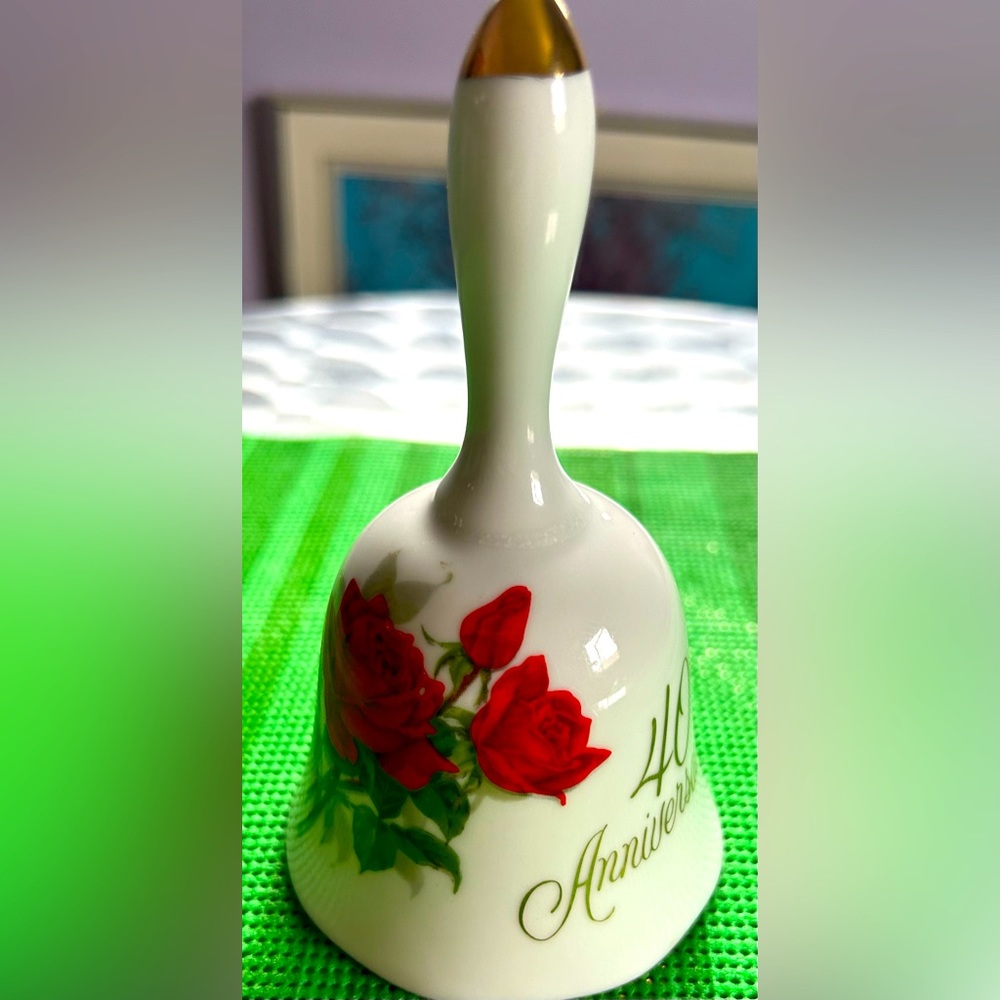 Vintage 40th Anniversary bell